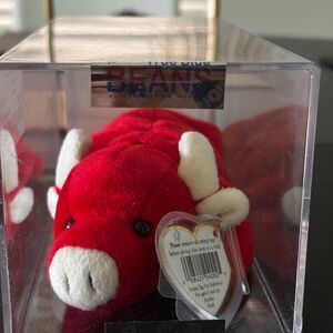 Ty Beanie Original babies Tabasco the Bull Plush Toy - 4002 Rare